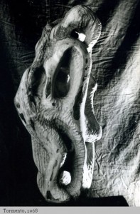 TORMENTO, 1968 Legno, cm 70